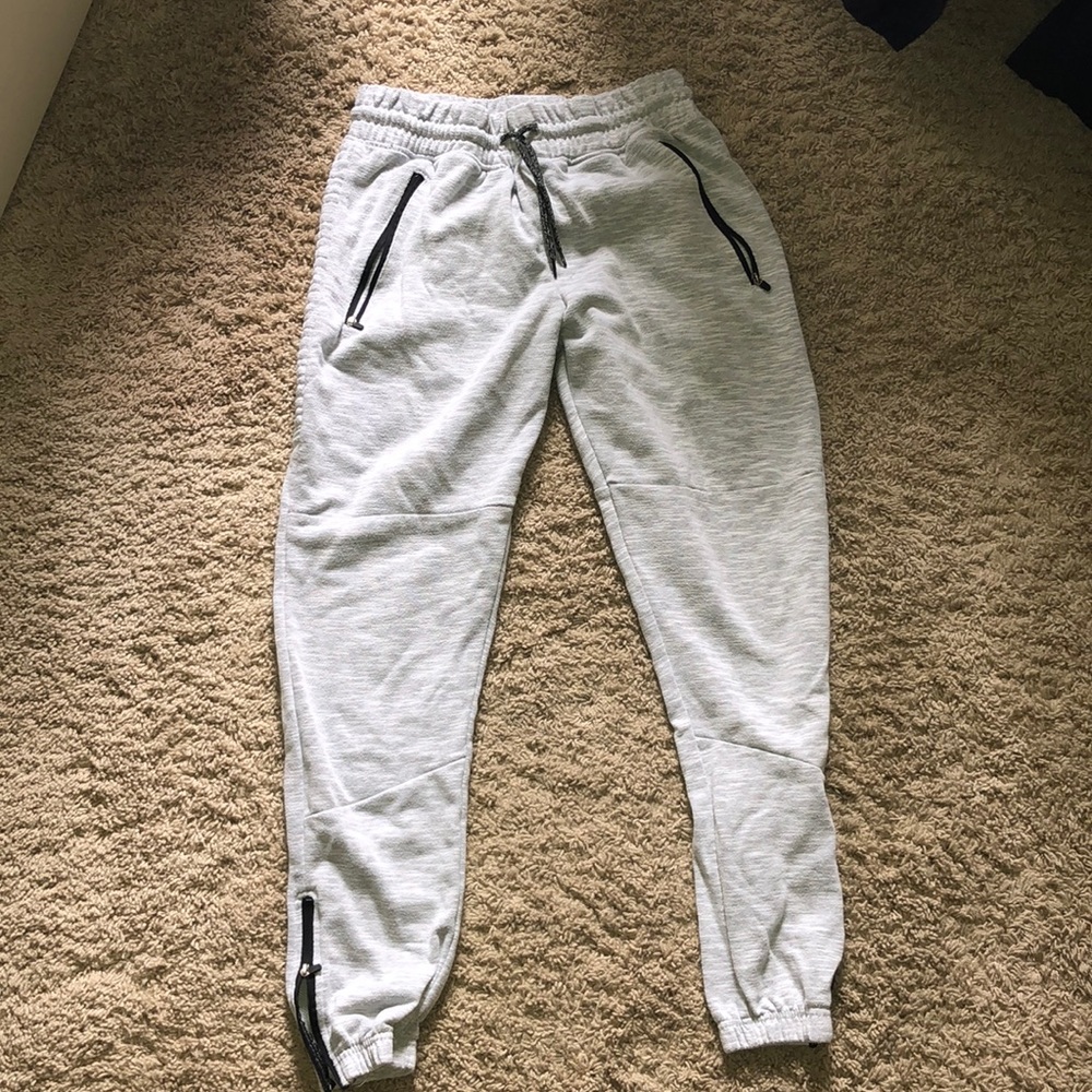 Grey joggers